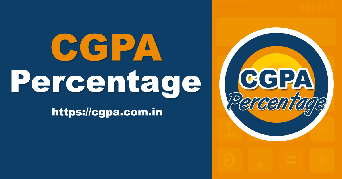 CGPA to Percentage